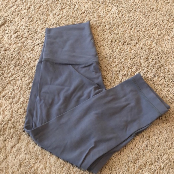 lululemon athletica Pants - Lululemon size 4 align naked slate grey high waist